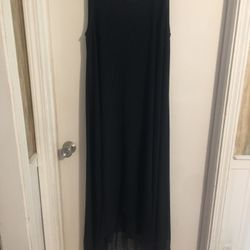 Sz 18/20 Black Long Dress