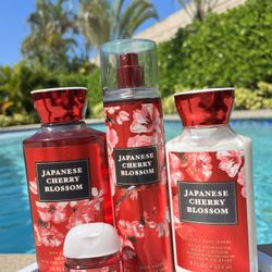 Bath & Body Works Japanese Cherry Blossom Set