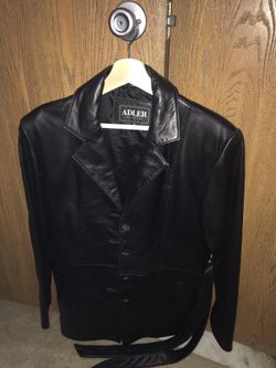 Adler leather jacket size medium
