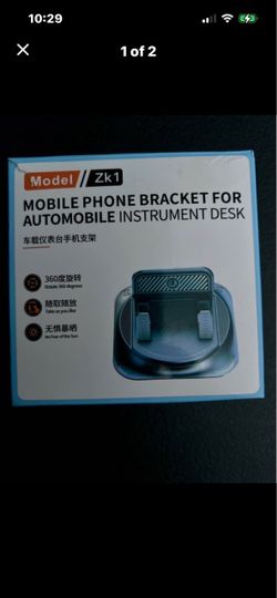 Car phone holder, rotating, new