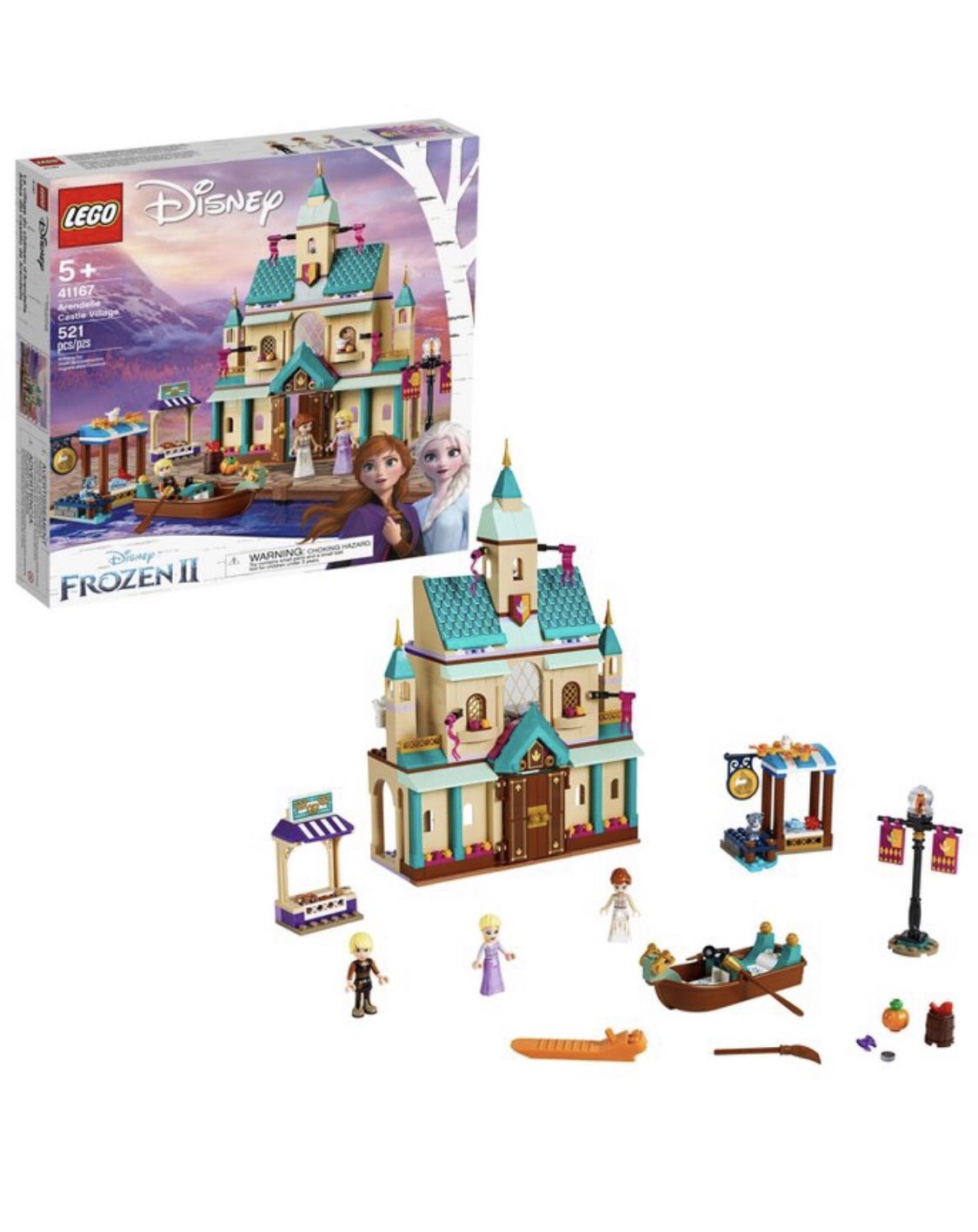Lego Disney Frozen Castle Village 41167