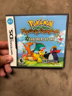 Pokemon Mystery Dungeon Explorers Of Sky DS Case