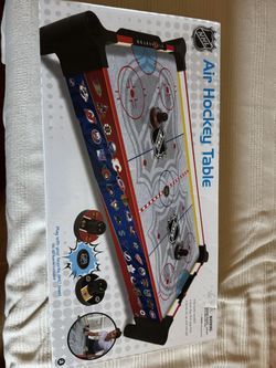 Table Top Air Hockey Table NHL