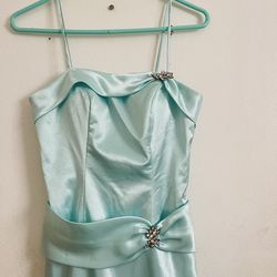Teal dress