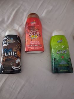 TANNING BED LOTION!!! FULL BOTTLES