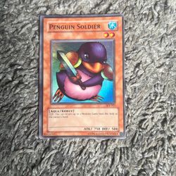 1996 Konami Yu-Gi-Oh! Penguin Soldier Card
