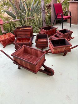wooden carts/cars hand made