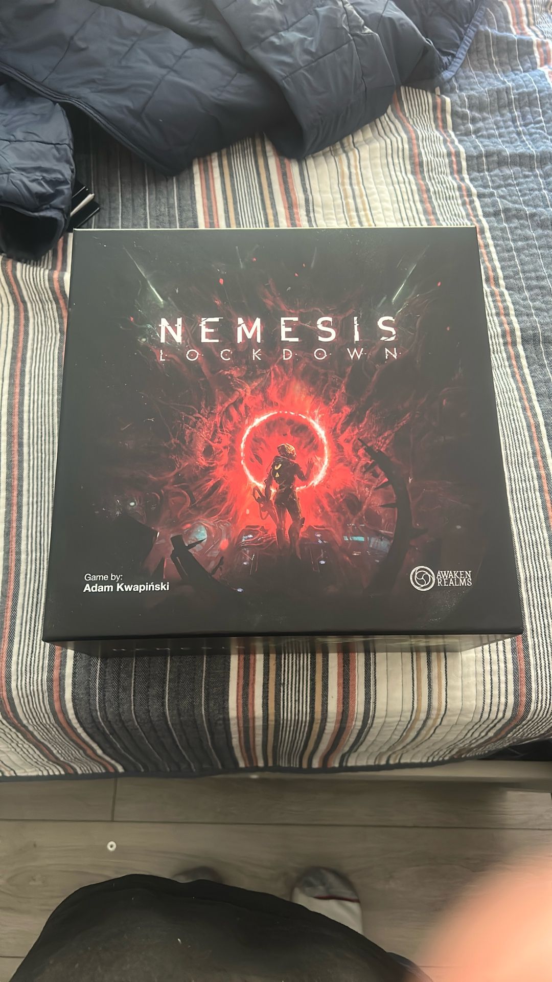 Nemesis Lockdown BASE GAME ONLY + Fully Sleeved