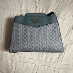 Guess Purse Color-denim/silver