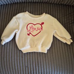 3-6 month old Navy sweatshirt