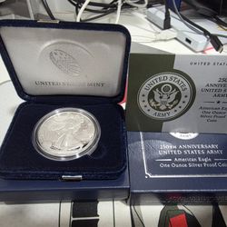 250th ANNIVERSARY 1OZ SILVER