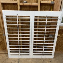 Shutters Blinds 48”x48”