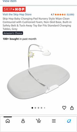Skip hop changing pad