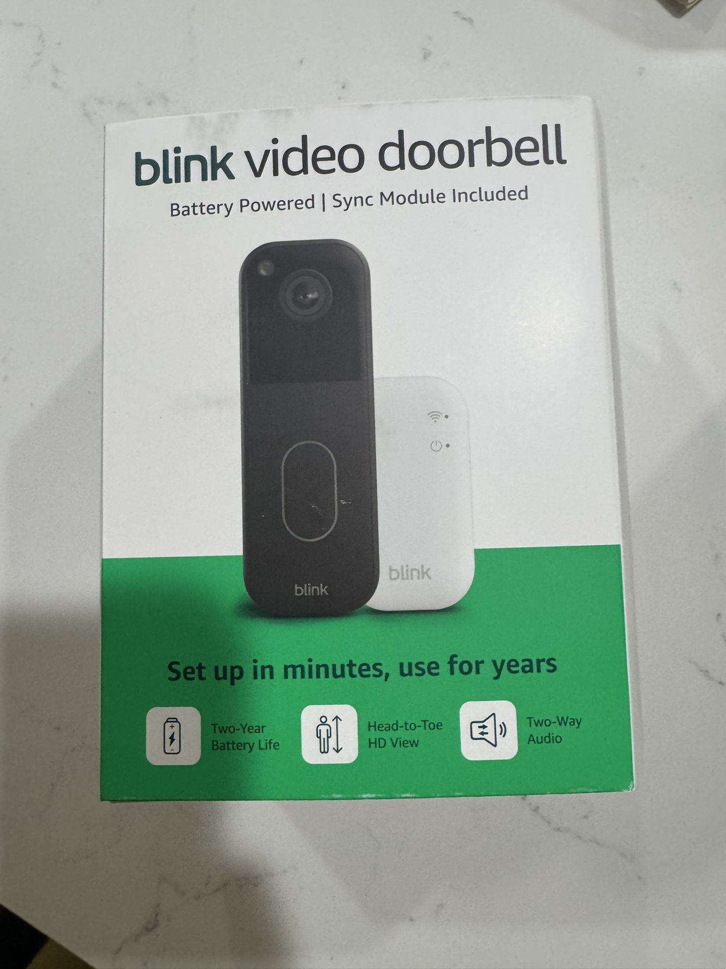 Blink Video Doorbell (Newest model)