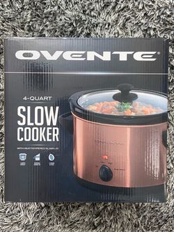 Ovente 4 Qt Slow Cooker
