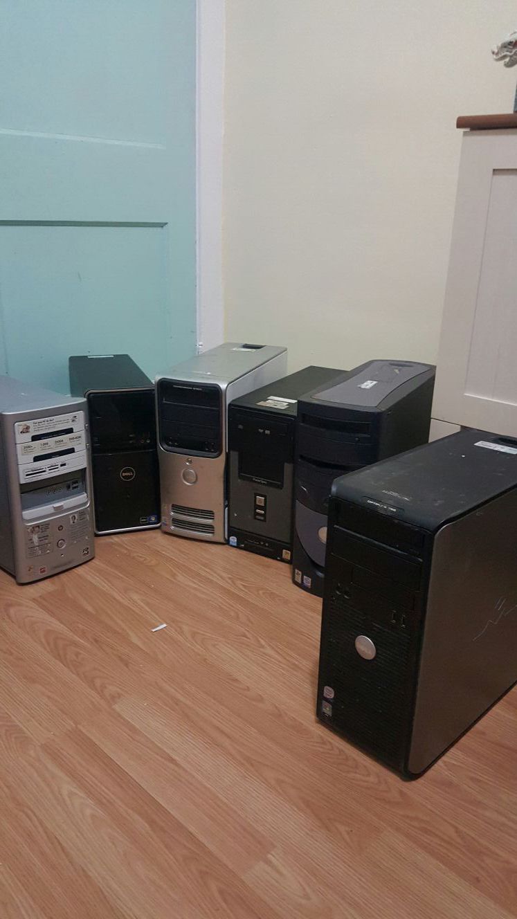 6 Desktop computer all for $550 obo