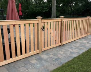 Fences and Gates Picket Metal Wood Gates
