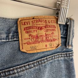 Vintage 550 Levi’s