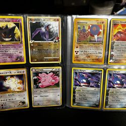 Pokemon Cards Mini Binder With Jungle, Fossil, Neo, And More