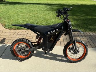 Tuttio Soleil01 Electric Mini Dirt Bike 2000W Mid-Drive Motor E-Bike 6061 Aluminum Frame Soleil ebike Custom Moto Style Electric Motorcycle