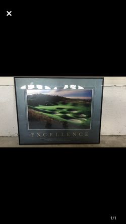 Golf Framed Photo (Successories)