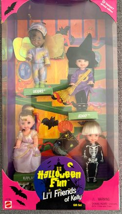 Mattel Lil Friends Kelly Halloween Fun LOT NRFB