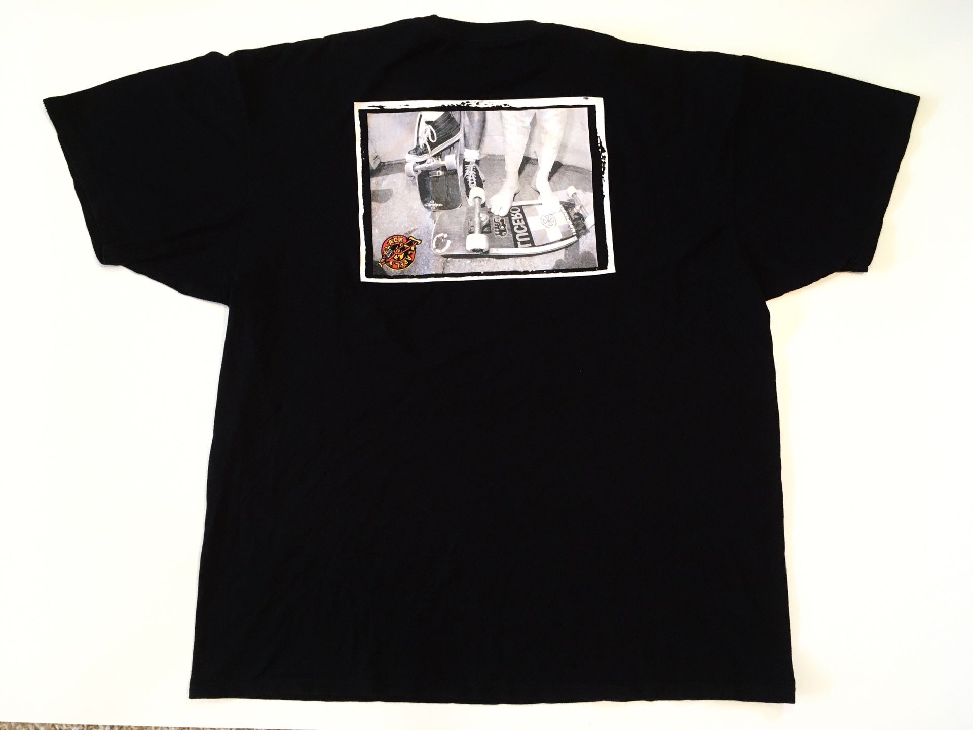 VANS X BLACK LABEL Feet Foot Skateboard Graphic Tee Classic T shirt Size XXL / Extra Extra Large