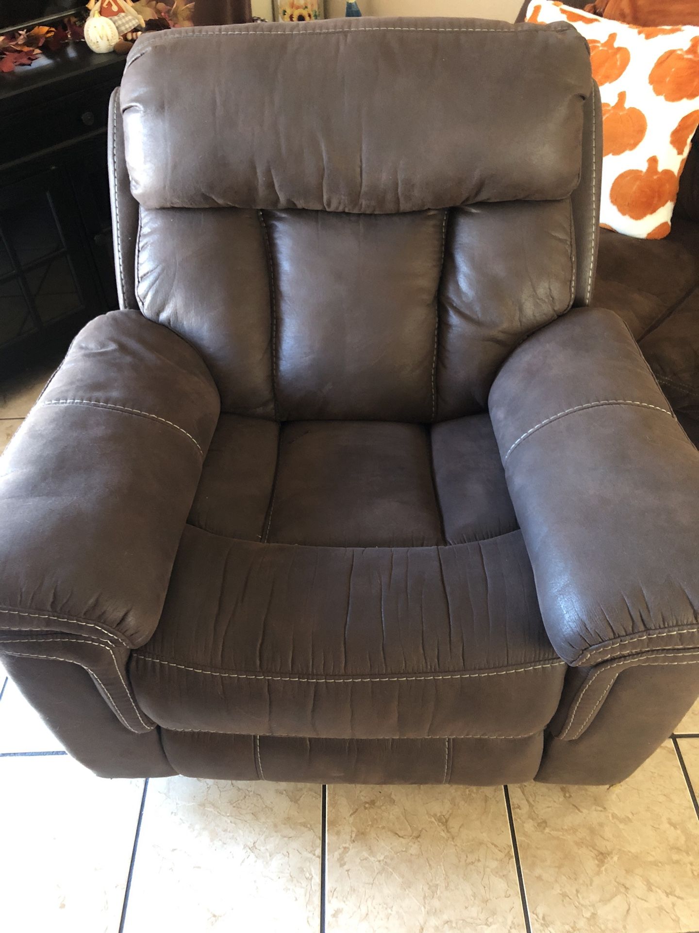 Brown Recliner