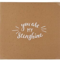 Brand New “You are My Sunshine”Scrapbook Album with 12x12 Inch Pages 