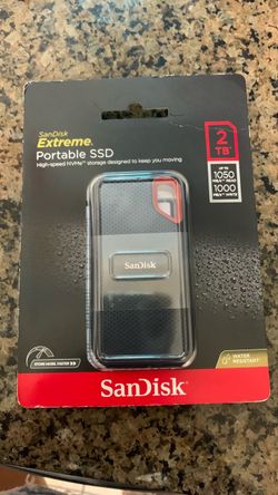 Scan disk portable SSD 2TB