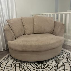 Swivel Oversized Accent Chair