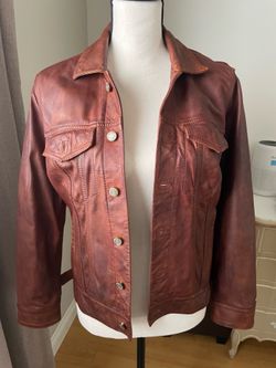 Leather jacket