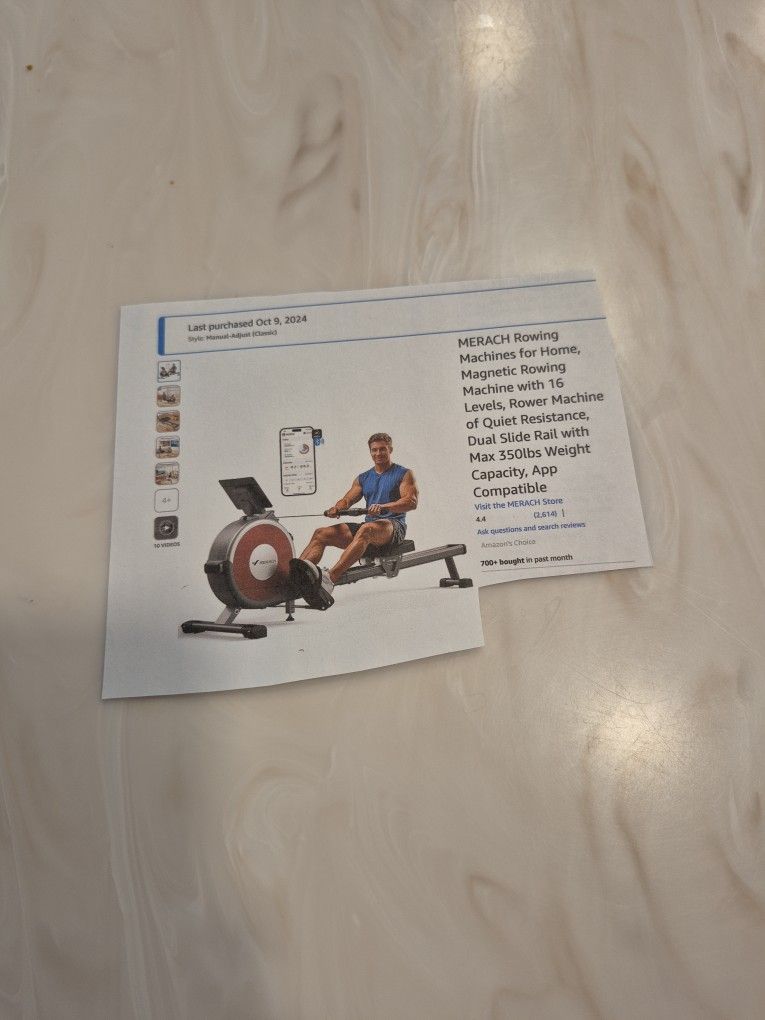 Merach Rowing Machine