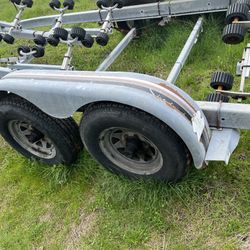 9,500  Lb. Capacity Ez Loader Galvanized Roller Trailer