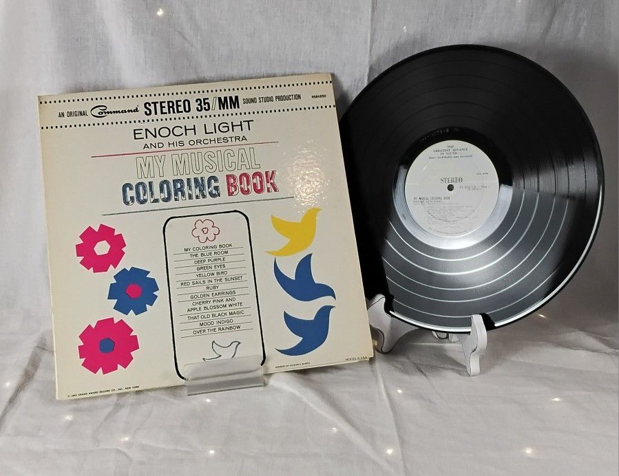 Enoch Light and His Orchestra My Musical Coloring Book (LP, 1963) Pop