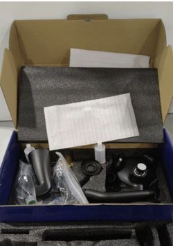 DIFEINI Shower Faucet Set with Tub Spout, Dual Shower Heads & Valve, Matte Black - NEW