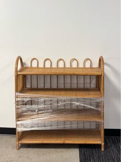 Rattan Bookshelf