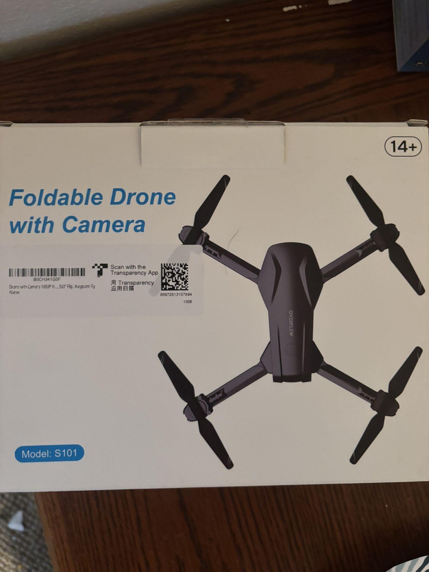 Foldable Drone with Camera