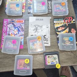 Sega Game Gear Games Collection