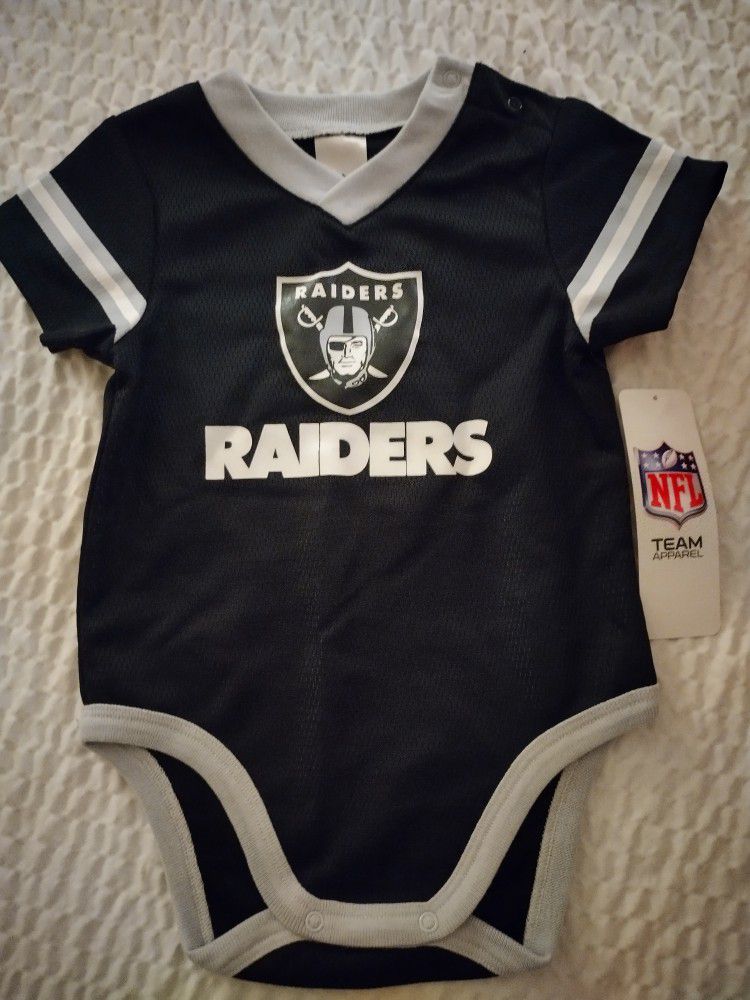 RAIDERS OFFICIAL NFL Baby Jersey Onsie for Sale in Modesto, CA - OfferUp