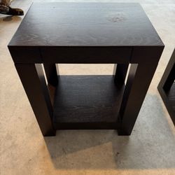Espresso Small End Table
