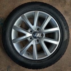 VW Jetta Wheel and Tire-Like New