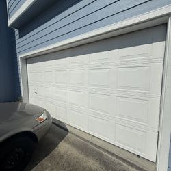 Used 15x7 Garage door