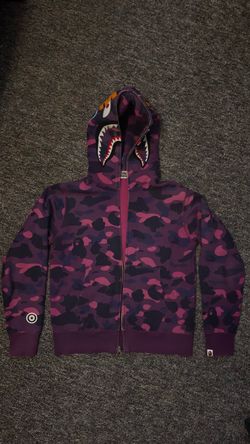 Purple Bape Hoodie