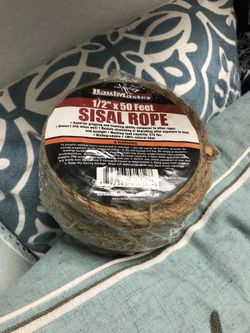 Brand new 50 feet nautical decor rope !!!