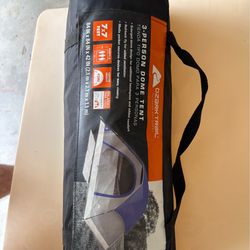 Ozark Trail 3-Person Dome Tent – 7x7 ft