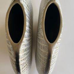 Two Metal Vase