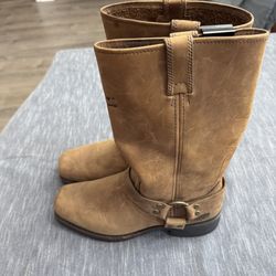 Men’s Suede Boots Harley Davidson Size 8 1/2