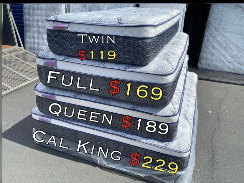 Ck Bamboo Plush Comfort Europillow Top 12inch Matres!!