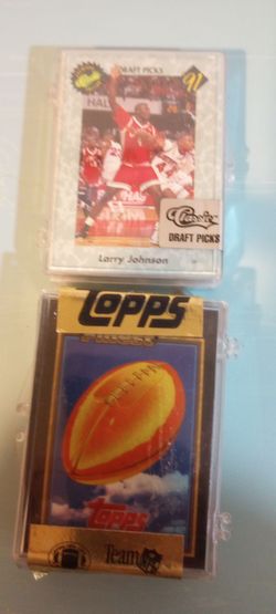 FOOTBALL CARDS AND BASKETBALL CARDS